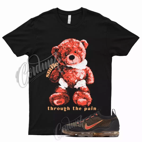 SMILE Shirt for Vapormax 2021 Flyknit Orange Trance Bright Crimson Black Sunset Jezsport.com