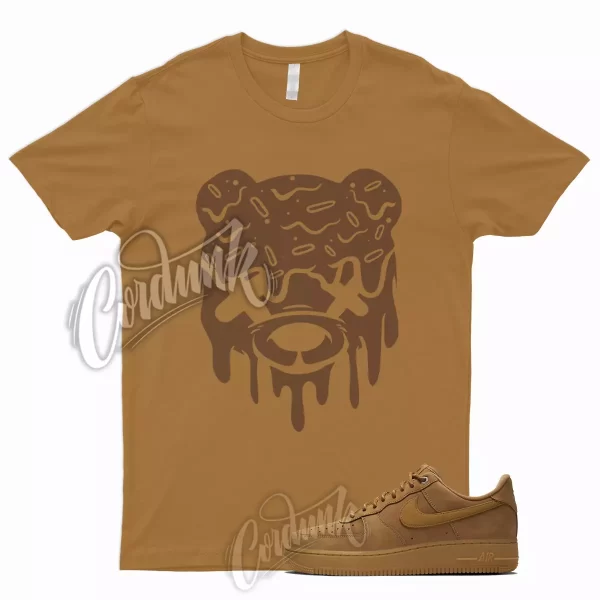 DRIPPY Shirt for Air Force 1 07 WB Flax Gum Brown Wheat Griffey Boot Uptempo 9 6 Jezsport.com