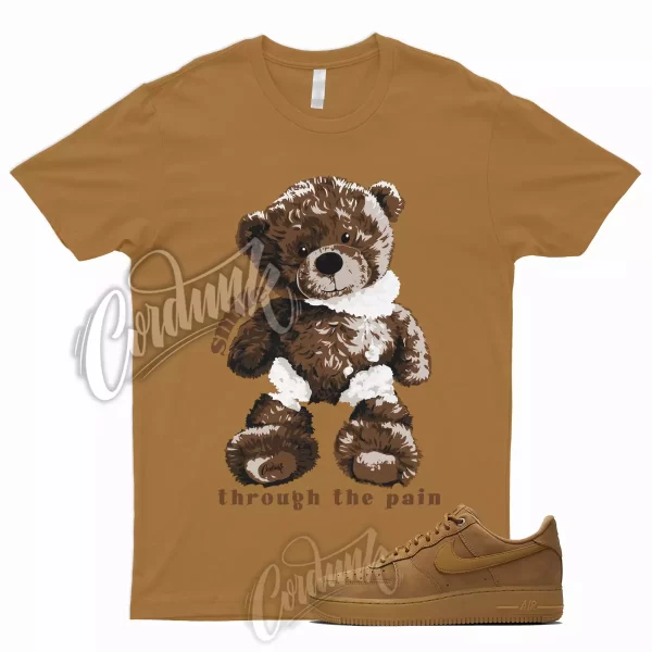 SMILE Shirt for Air Force 1 07 WB Flax Gum Brown Wheat Griffey Boot Uptempo 9 6 Jezsport.com