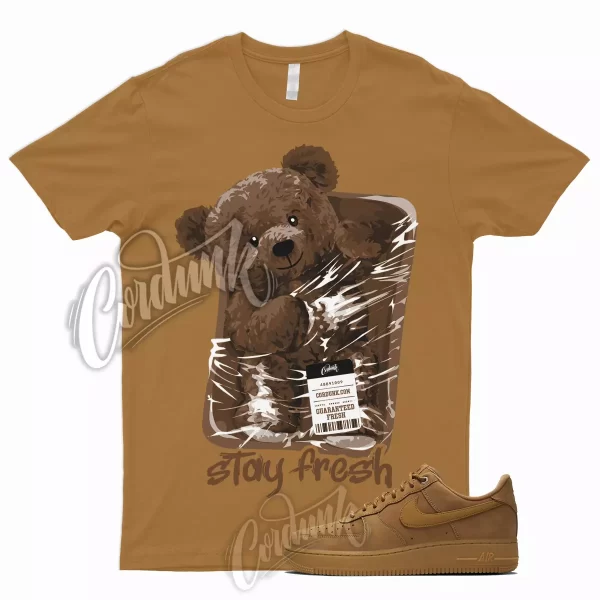 STAY T Shirt for Air Force 1 07 WB Flax Gum Brown Wheat Griffey Boot Uptempo 9 6 Jezsport.com