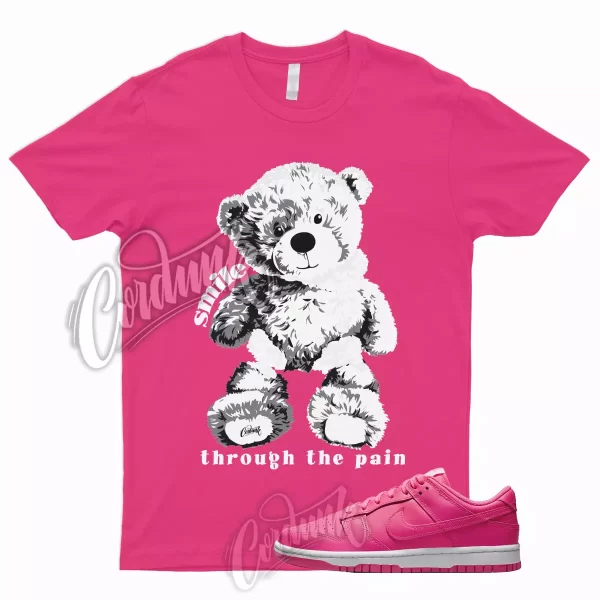 SMILE Shirt for Dunk Low Hyper Pink Hot Triple Prime Valentines Day Soft Foam 1 Jezsport.com