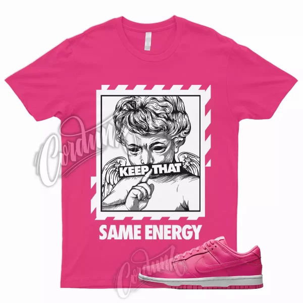 ENERGY Shirt for Dunk Low Hyper Pink Hot Triple Prime Valentines Day Soft Foam 1 Jezsport.com