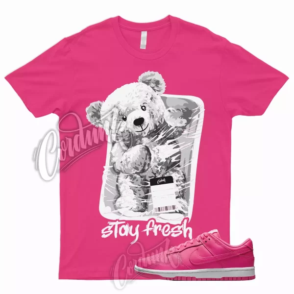 STAY T Shirt for Dunk Low Hyper Pink Hot Triple Prime Valentines Day Soft Foam 1 Jezsport.com