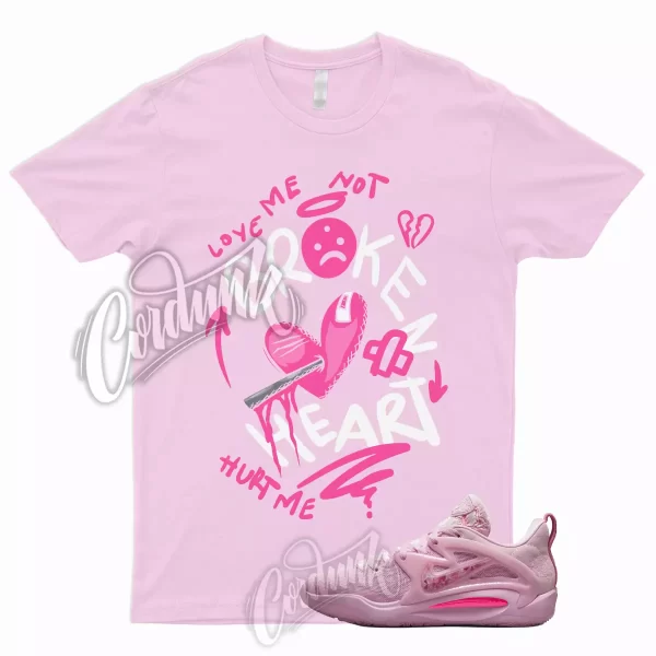 BROKE Shirt for KD 15 Aunt Pearl Pink Foam Triple Dunk Low Arctic Hyper GS Prime Jezsport.com