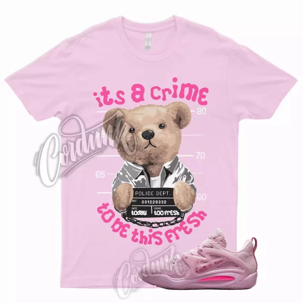 CRIME Shirt for KD 15 Aunt Pearl Pink Foam Triple Dunk Low Arctic Hyper GS Prime Jezsport.com