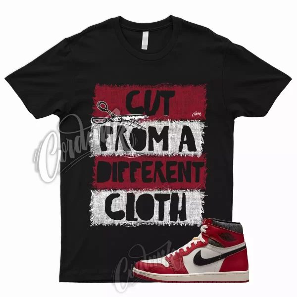 CUT T Shirt for 1 Lost and Found Chicago Reimagined Varsity Red Bred University Jezsport.com