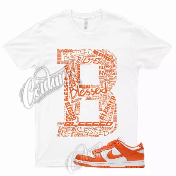 BLESSED Shirt for Dunk Low Syracuse Orange Blaze Starfish Star High 1 University Jezsport.com