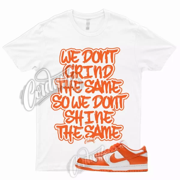 GRIND Shirt for Dunk Low Syracuse Orange Blaze Starfish Star High 1 University Jezsport.com