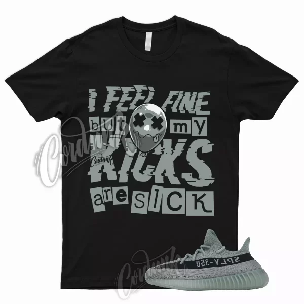 SICK T Shirt for 350 V2 Salt Fade Ash Core Black Boost 380 450 500 700 V3 Blue Jezsport.com