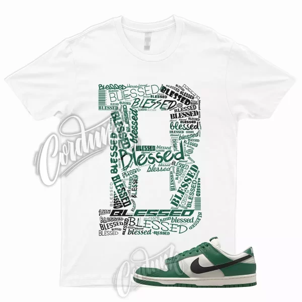 BLESSED Shirt for Dunk Low SE Lottery Pack Malachite Green Pine Stadium Lucky 1 Jezsport.com