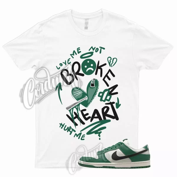 BROKEN T Shirt for Dunk Low SE Lottery Pack Malachite Green Pine Stadium Lucky 1 Jezsport.com