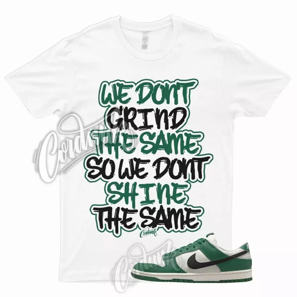 GRIND T Shirt for Dunk Low SE Lottery Pack Malachite Green Pine Stadium Lucky 1 Jezsport.com