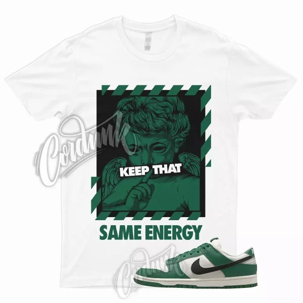 ENERGY T Shirt for Dunk Low SE Lottery Pack Malachite Green Pine Stadium Lucky 1 Jezsport.com