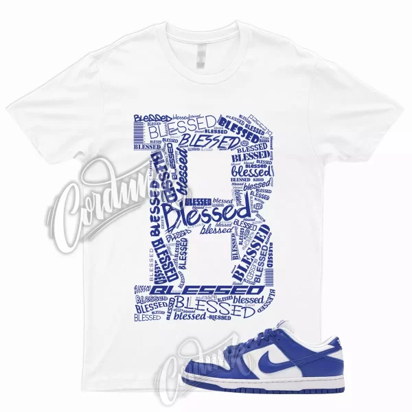 BLS T Shirt for Dunk Low SP Kentucky 2020 2022 Varsity Game Royal Blue Cobalt 1 Jezsport.com