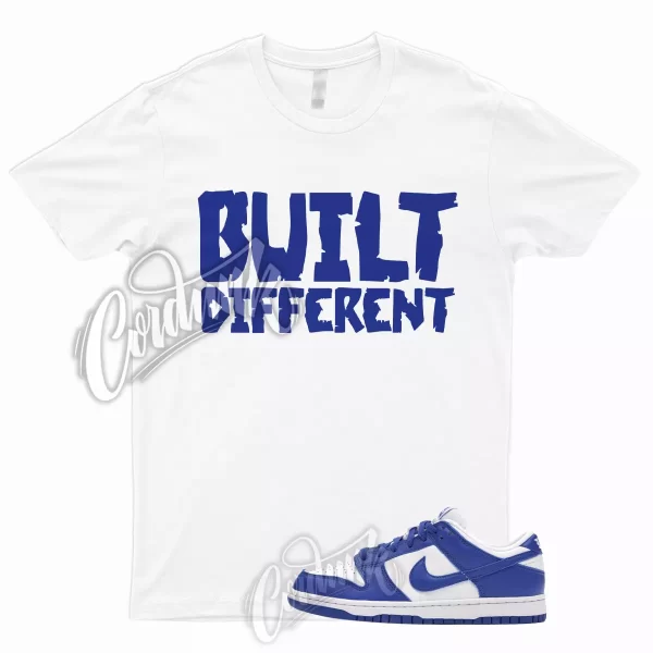 BUILT Shirt for Dunk Low SP Kentucky 2020 2022 Varsity Game Royal Blue Cobalt 1 Jezsport.com