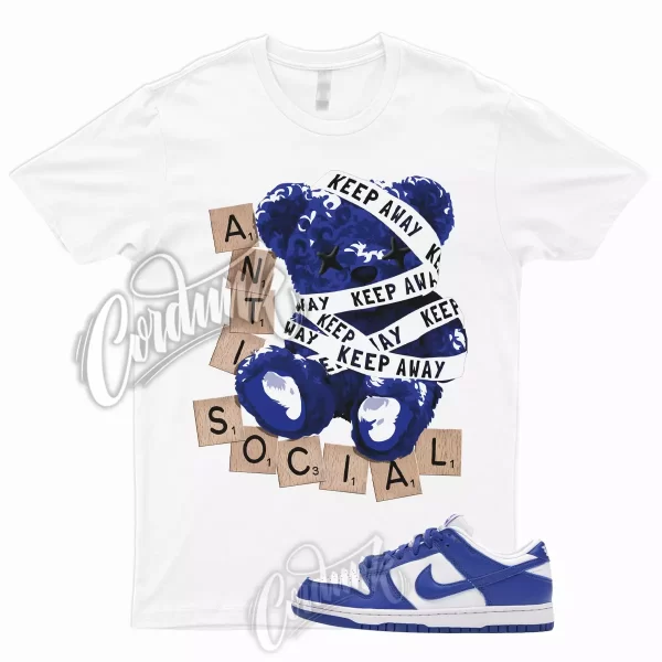 ANTI T Shirt for Dunk Low SP Kentucky 2020 2022 Varsity Game Royal Blue Cobalt 1 Jezsport.com