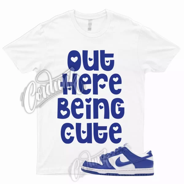 CUTE T Shirt for Dunk Low SP Kentucky 2020 2022 Varsity Game Royal Blue Cobalt 1 Jezsport.com