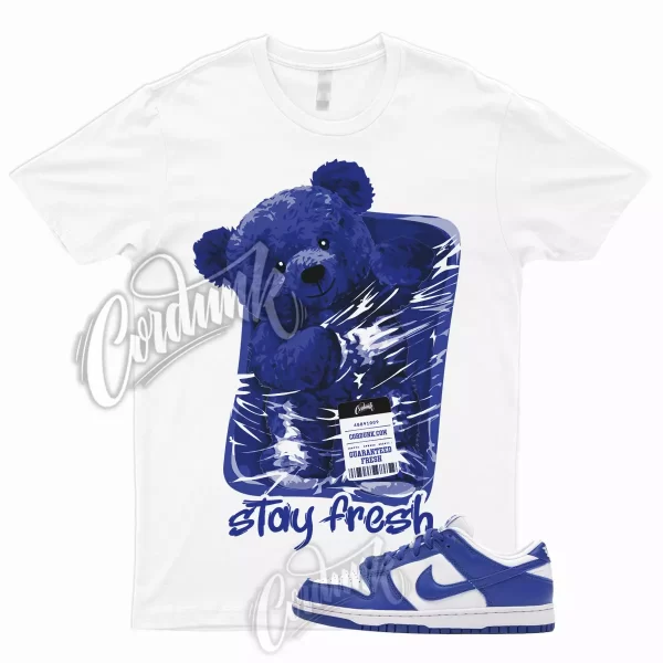 STAY T Shirt for Dunk Low SP Kentucky 2020 2022 Varsity Game Royal Blue Cobalt 1 Jezsport.com