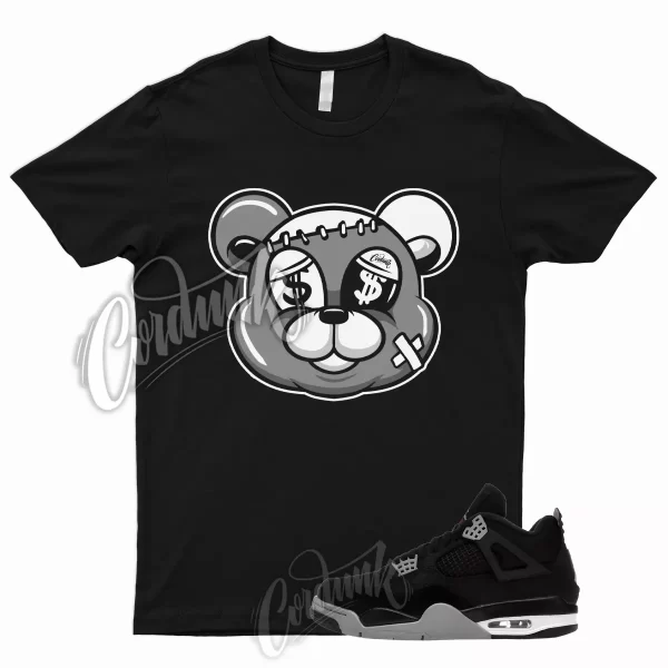 STITCH T Shirt for 4 SE Black Canvas Light Steel Grey Shadow Red Particle 1 Gym Jezsport.com