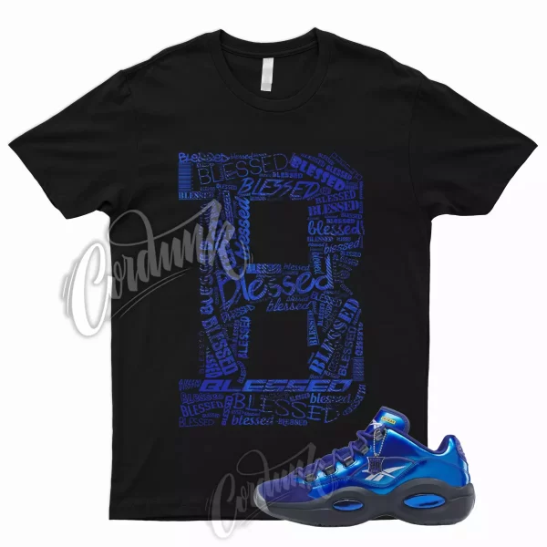 BLS T Shirt for Question Low Panini Rookie Signature Prizm Metallic Blue Cobalt Jezsport.com