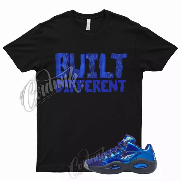 BUILT Shirt for Question Low Panini Rookie Signature Prizm Metallic Blue Cobalt Jezsport.com