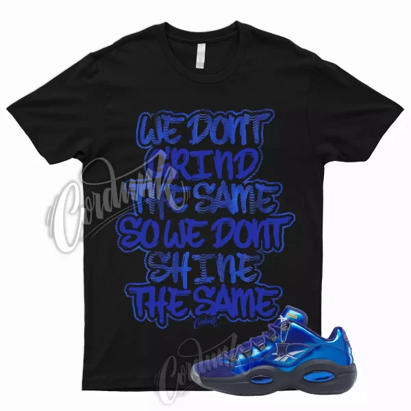 GRIND Shirt for Question Low Panini Rookie Signature Prizm Metallic Blue Cobalt Jezsport.com