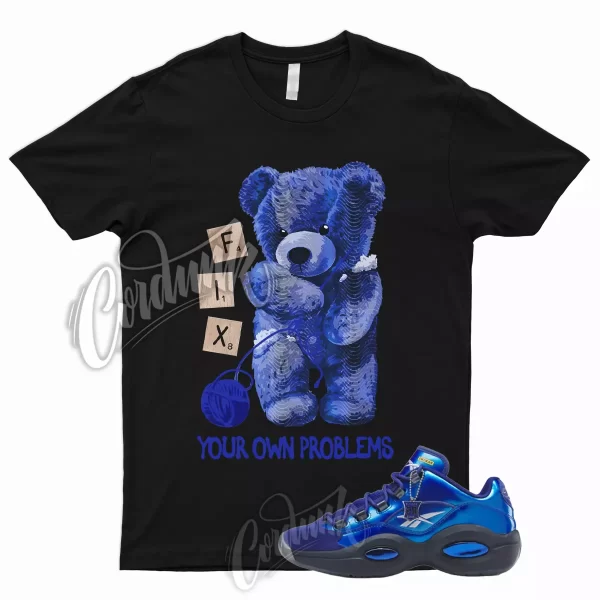 FIX T Shirt for Question Low Panini Rookie Signature Prizm Metallic Blue Cobalt Jezsport.com