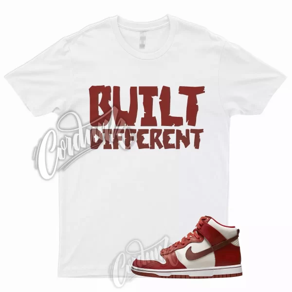 BUILT T Shirt for Dunk High LXX Cinnabar Mars Stone Sail White Red Low Mid 1 Jezsport.com