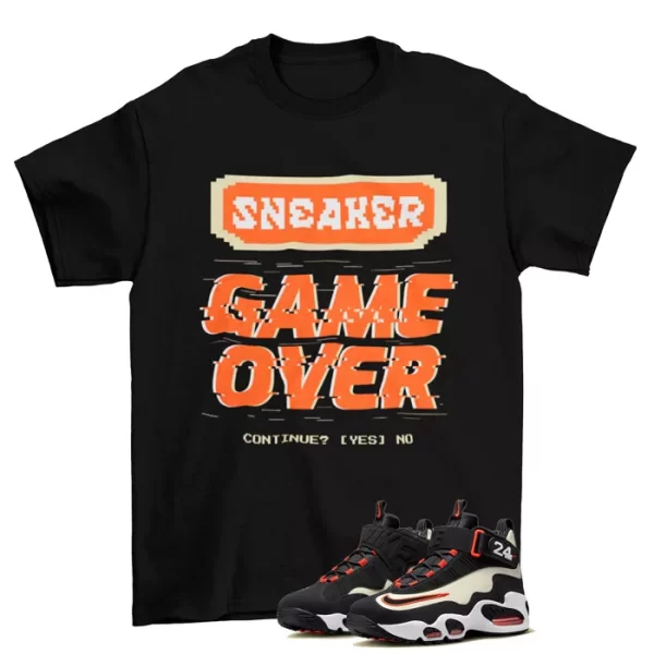 Game Over Shirt to Match Air Griffey Max 1 San Francisco DZ4862-10 Jezsport.com