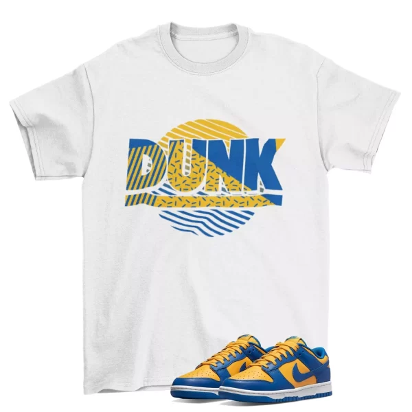 Dunk Sunset Shirt to Match Dunk Low UCLA DD1391-402 / White Jezsport.com