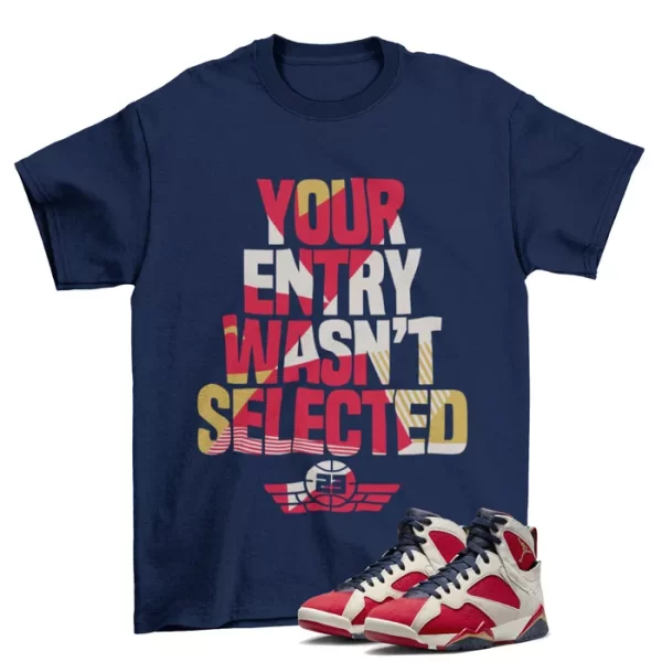 Sneaker L Shirt to Match Jordan 7 Retro Trophy Room / DM1195-474 Jezsport.com