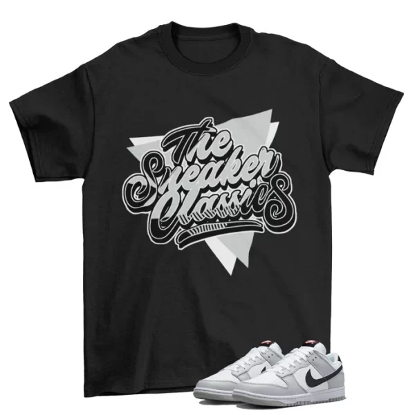 Sneaker Classics Shirt Black to Match Dunk Low Lottery Grey Fog / DR9654-001 Jezsport.com