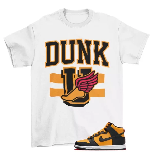 Dunk University Shirt to Match Dunk High Reverse Goldenrod / DD1399-700 Jezsport.com