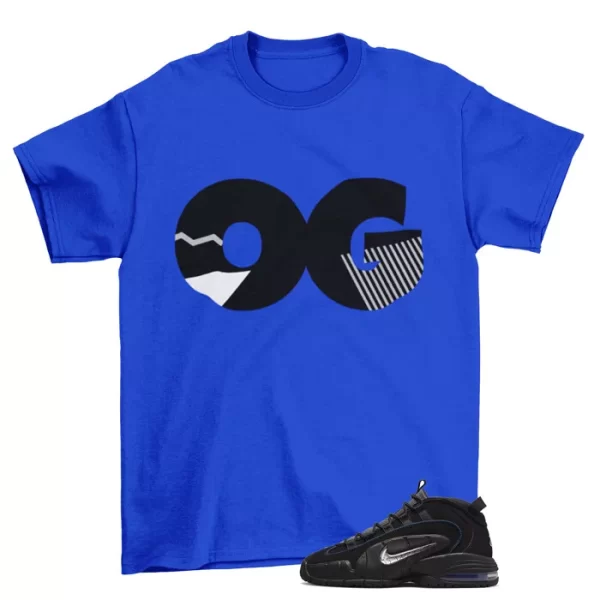 Sneaker OG Shirt to Match Air Max Penny 1 Allstar Silver / DN2487-002 Jezsport.com