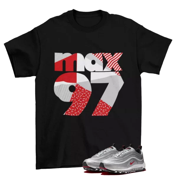 1997 Shirt to Match Air Max 97 OG Silver Bullet / DM0028-002 Jezsport.com