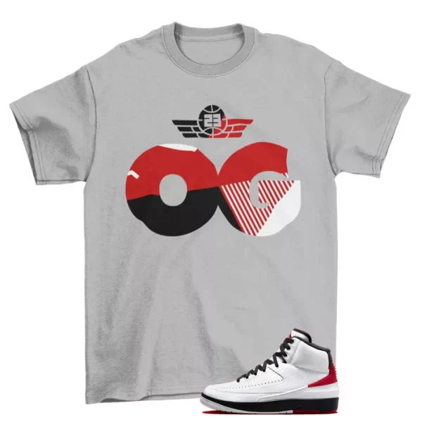 Sneaker OG Shirt Grey to Match Jordan 2 Retro OG Chicago DX2454-106 Jezsport.com