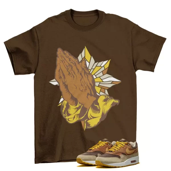 Blessed Shirt to Match Air Max 1 Ugly Duck Pecan Ochre / DZ0482-200 Jezsport.com