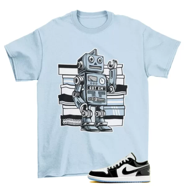 Sneaker Bot Concord Shirt to Match Jordan 1 Low SE Concord / DV1309-100 Jezsport.com