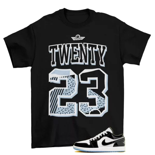 Year of GOAT Concord Shirt to Match Jordan 1 Low SE Concord / DV1309-100 Jezsport.com