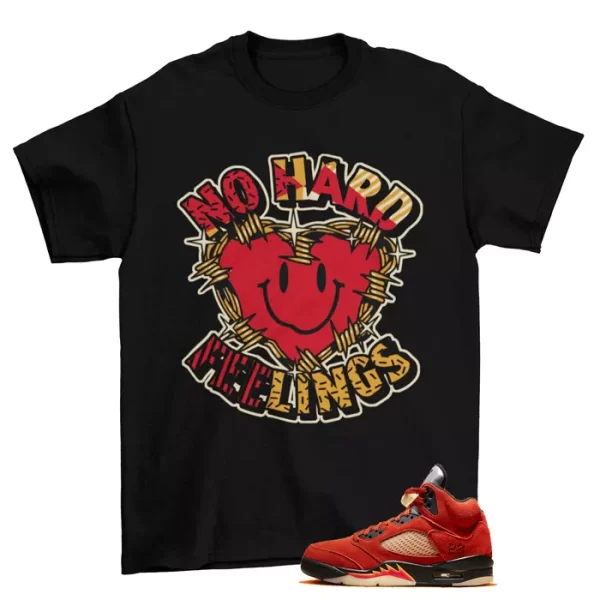 In My Feels Shirt Black to Match Jordan 5 Retro Dunk on Mars DD9336-800 Jezsport.com