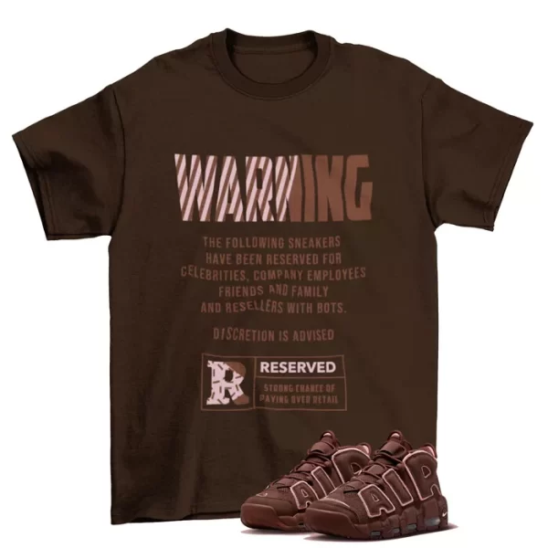 Reserved Sneaker Shirt to Match Air More Uptempo Valentine's DV3466-200 Jezsport.com