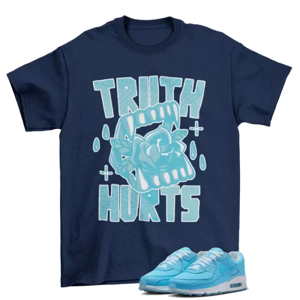 Honesty Shirt Navy to Match Air Max 90 Ocean Bliss FD0734-442 Jezsport.com