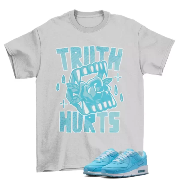 Honesty Shirt Grey to Match Air Max 90 Ocean Bliss FD0734-442 Jezsport.com