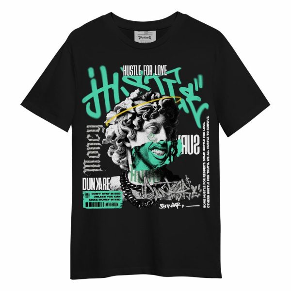 Black Green Glow 3s Shirt, Hustles Streetwear Unisex Shirt Matching Jordan Shirt Jezsport.com