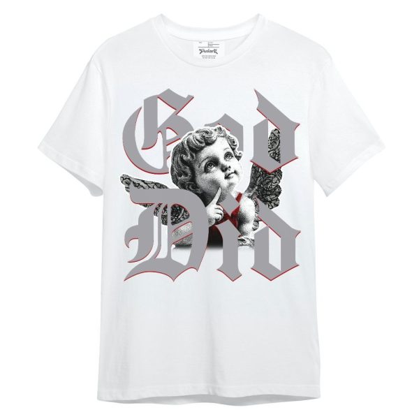 Cement Grey 3s Shirt, God Did Angel Unisex Shirt Matching Jordan Shirt Jezsport.com