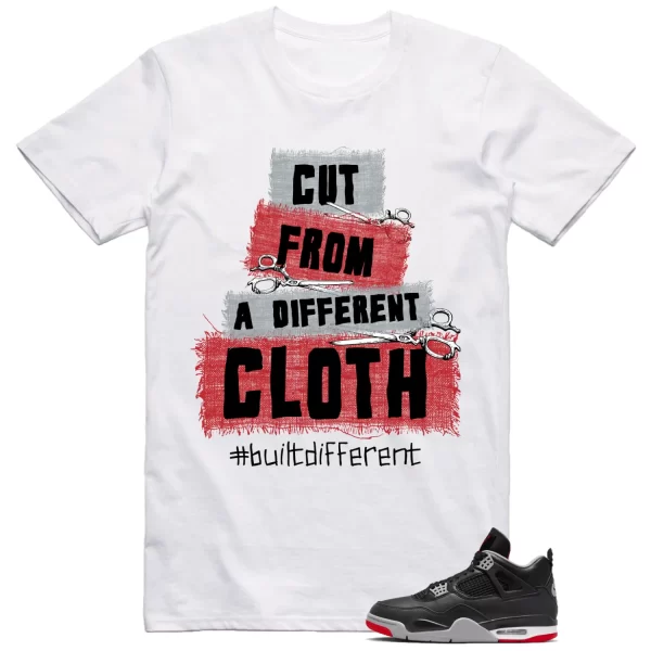 Jordan 4 Bred Reimagined Outfit Matching Shirt Built Different Jezsport.com