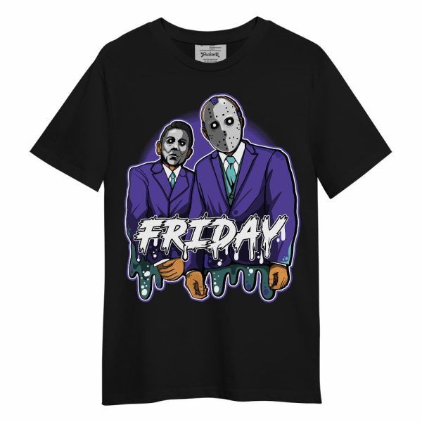 Low Hornets 1s Shirt - Friday Halloween Graphic Unisex Shirt Matching Jordan Shirt Jezsport.com