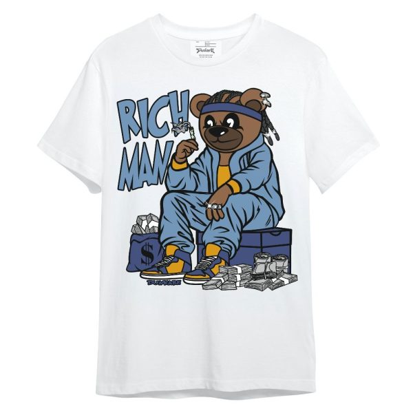 High OG First In Flight 1s Shirt Rich Man Bear Unisex Shirt Matching Jordan Shirt Jezsport.com