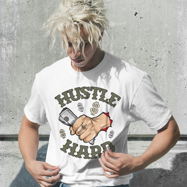 Low OG Medium Olive 1s Shirt - Hustles Hard Unisex Shirt Matching Jordan Shirt Jezsport.com