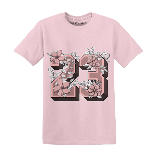 Low Legend Pink 11s T Shirt Match 23 Floral Jezsport.com